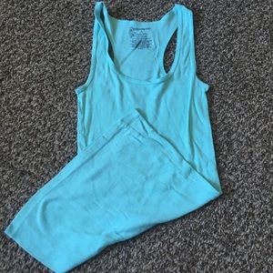 ⭐️2 for $5 Turquoise Ribbed Tank